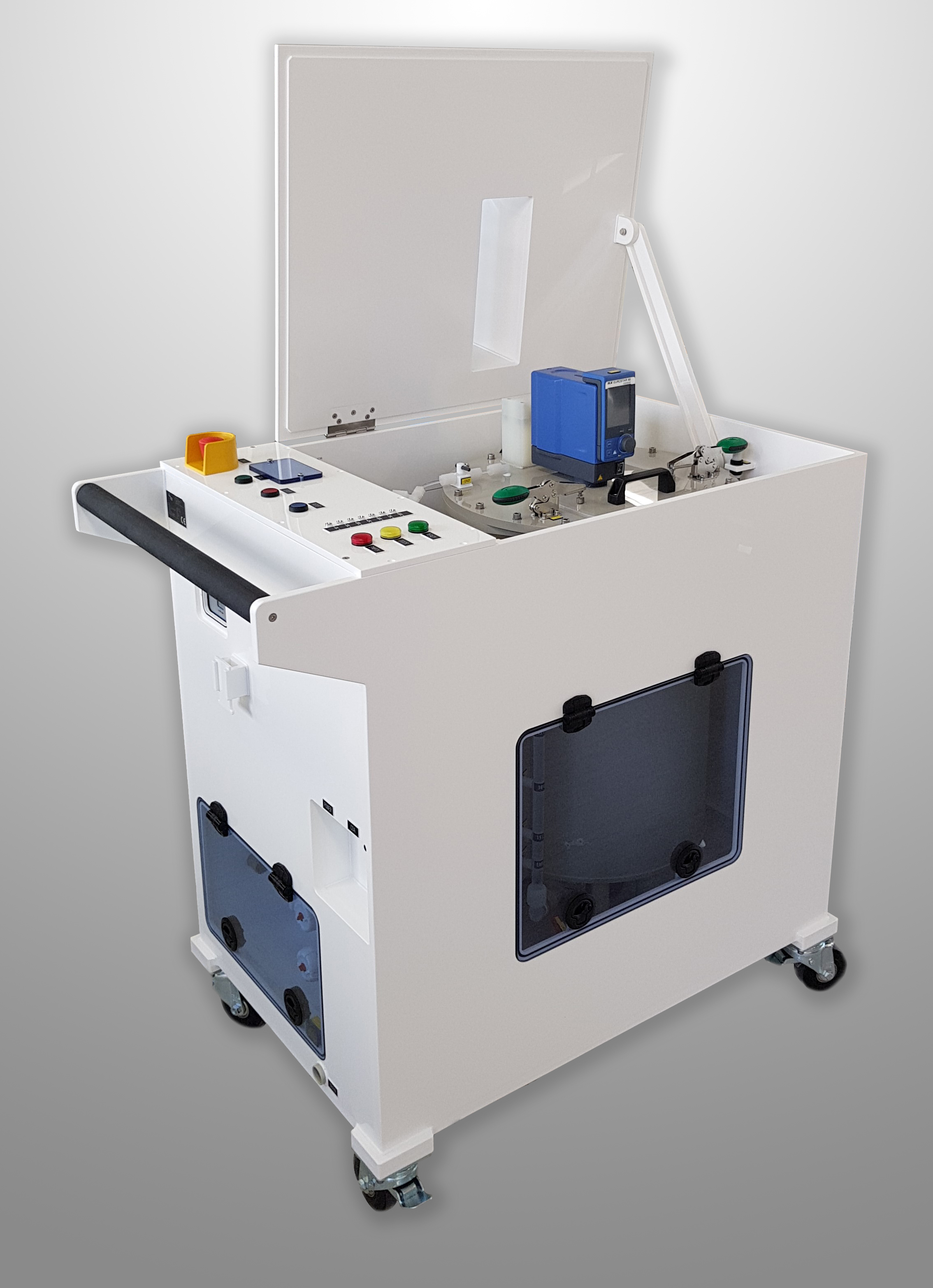 4Tex mCDS-90-SL Touch — mobile slurry delivery cart with touchscreen control panel